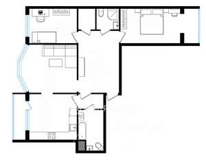 3-к квартира, вторичка, 94м2, 12/13 этаж