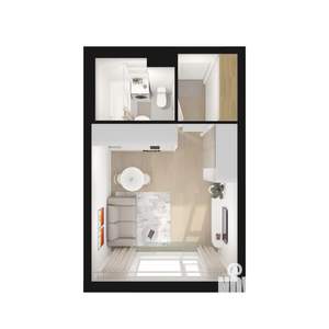 Студия квартира, вторичка, 24м2, 6/25 этаж