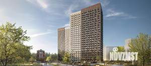 3-к квартира, строящийся дом, 85м2, 17/25 этаж