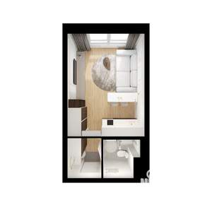 Студия квартира, вторичка, 21м2, 18/24 этаж