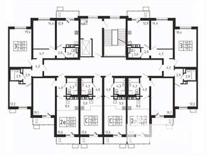 3-к квартира, вторичка, 79м2, 3/9 этаж