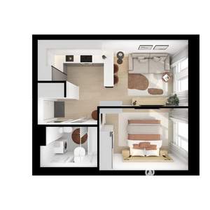 1-к квартира, вторичка, 34м2, 2/25 этаж