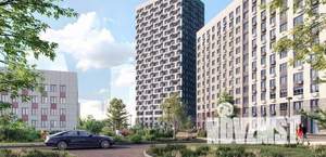 2-к квартира, строящийся дом, 39м2, 2/17 этаж