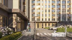 1-к квартира, строящийся дом, 36м2, 20/24 этаж