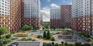 2-к квартира, строящийся дом, 44м2, 13/17 этаж