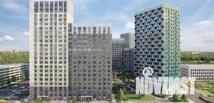 2-к квартира, строящийся дом, 40м2, 10/20 этаж