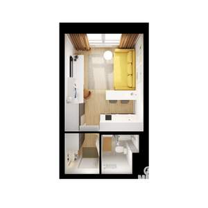 Студия квартира, вторичка, 20м2, 15/24 этаж