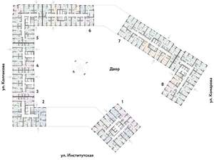 2-к квартира, вторичка, 45м2, 3/25 этаж