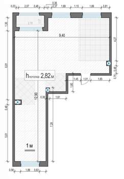 3-к квартира, строящийся дом, 77м2, 2/23 этаж