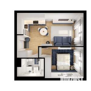 1-к квартира, вторичка, 36м2, 24/25 этаж