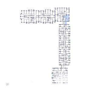 2-к квартира, строящийся дом, 58м2, 2/24 этаж