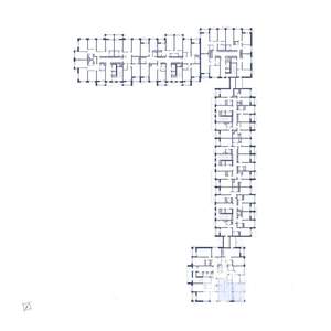 2-к квартира, строящийся дом, 70м2, 21/24 этаж