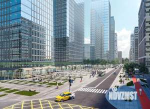 1-к квартира, строящийся дом, 35м2, 9/17 этаж