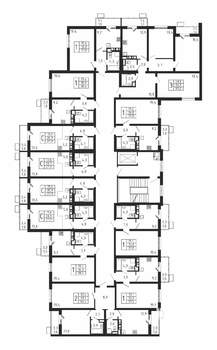 1-к квартира, строящийся дом, 38м2, 5/9 этаж