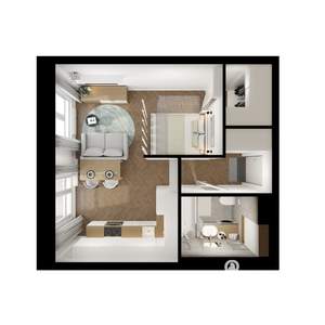 1-к квартира, вторичка, 32м2, 10/24 этаж