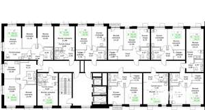 1-к квартира, вторичка, 40м2, 24/25 этаж