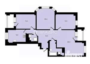 4-к квартира, вторичка, 120м2, 5/10 этаж