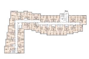 2-к квартира, строящийся дом, 46м2, 10/16 этаж
