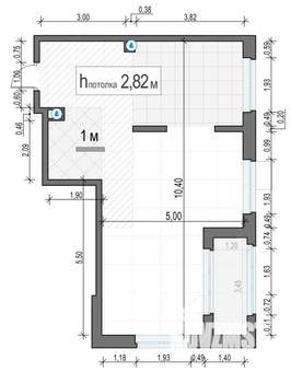 2-к квартира, строящийся дом, 55м2, 13/18 этаж
