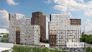 2-к квартира, строящийся дом, 67м2, 4/25 этаж