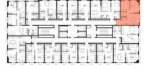 2-к квартира, вторичка, 51м2, 12/25 этаж