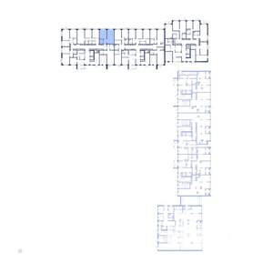 2-к квартира, строящийся дом, 47м2, 1/24 этаж