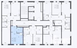 Студия квартира, сданный дом, 21м2, 8/10 этаж