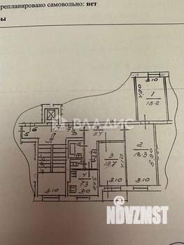 3-к квартира, вторичка, 69м2, 2/9 этаж