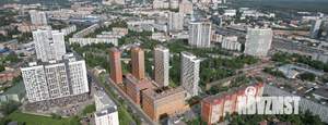 1-к квартира, строящийся дом, 29м2, 13/23 этаж