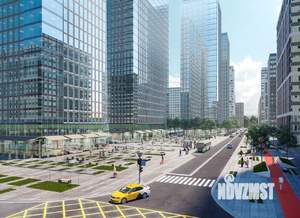 1-к квартира, строящийся дом, 43м2, 4/23 этаж