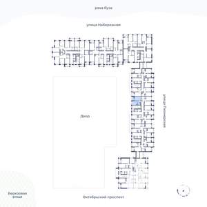1-к квартира, строящийся дом, 34м2, 9/24 этаж