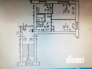 2-к квартира, вторичка, 41м2, 2/2 этаж