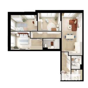 3-к квартира, вторичка, 84м2, 11/25 этаж