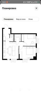 2-к квартира, вторичка, 51м2, 25/25 этаж