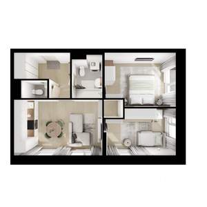 2-к квартира, вторичка, 51м2, 8/25 этаж