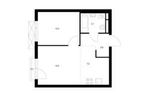 1-к квартира, вторичка, 38м2, 13/24 этаж