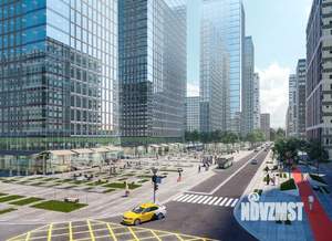 1-к квартира, строящийся дом, 35м2, 15/17 этаж