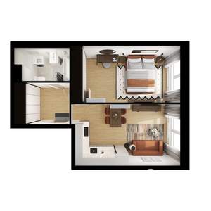 1-к квартира, вторичка, 44м2, 8/24 этаж