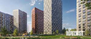 2-к квартира, строящийся дом, 52м2, 7/24 этаж