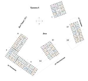 2-к квартира, вторичка, 67м2, 4/25 этаж