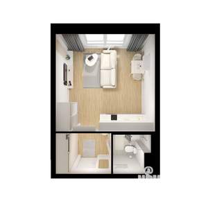 Студия квартира, вторичка, 25м2, 3/24 этаж