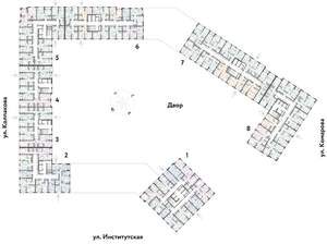 2-к квартира, вторичка, 41м2, 5/25 этаж