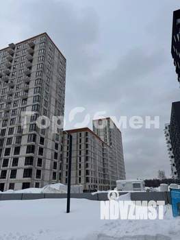 2-к квартира, строящийся дом, 54м2, 6/17 этаж