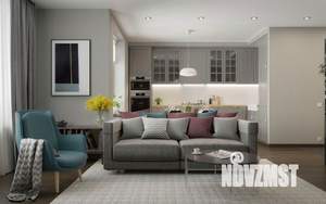 1-к квартира, строящийся дом, 36м2, 13/18 этаж