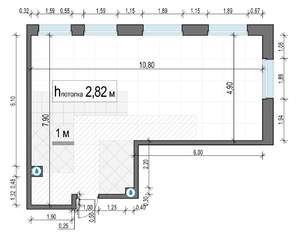 2-к квартира, строящийся дом, 64м2, 16/23 этаж