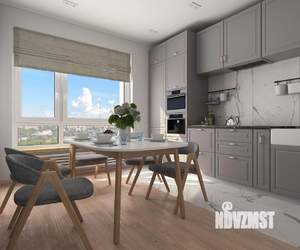 3-к квартира, сданный дом, 73м2, 2/25 этаж