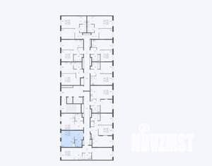 Студия квартира, сданный дом, 25м2, 3/17 этаж
