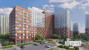 2-к квартира, строящийся дом, 56м2, 5/18 этаж