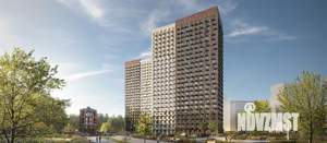 2-к квартира, строящийся дом, 61м2, 15/24 этаж