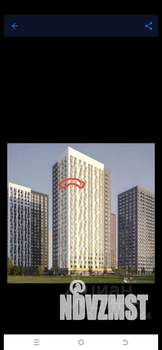 2-к квартира, вторичка, 52м2, 20/25 этаж